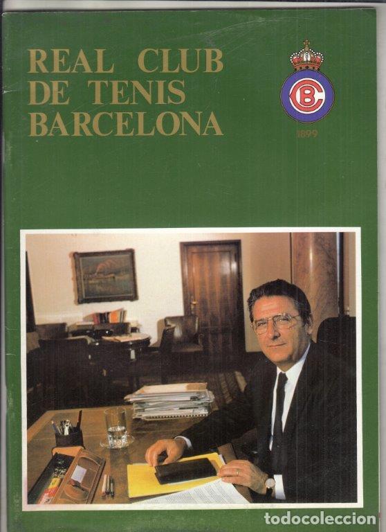Collectionnisme sportif: REVISTA REAL CLUB DE TENIS BARCELONA BOLETIN 108 A&Ntilde;O 1989.
