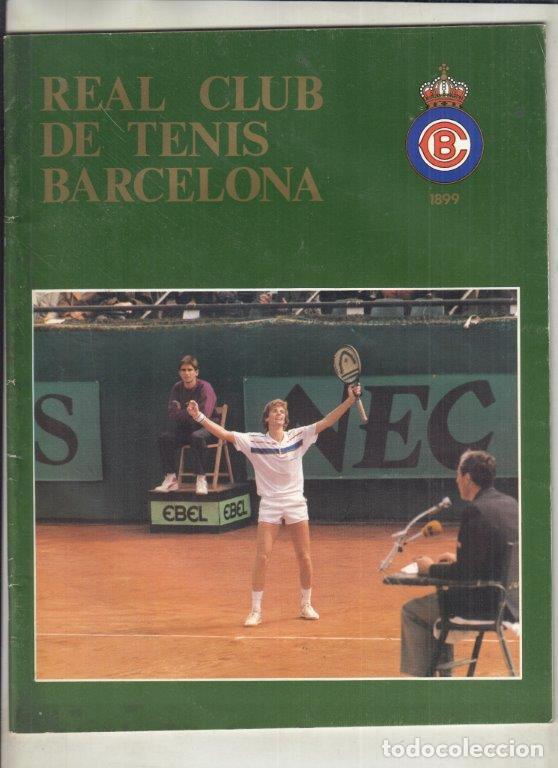 Collectionnisme sportif: REVISTA REAL CLUB DE TENIS BARCELONA BOLETIN 101 A&Ntilde;O 1987.