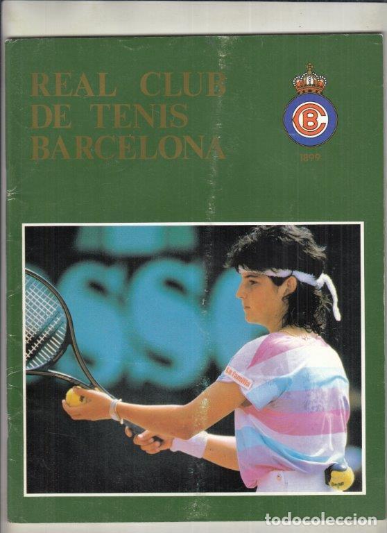 Collectionnisme sportif: REVISTA REAL CLUB DE TENIS BARCELONA BOLETIN 104 A&Ntilde;O 1988.