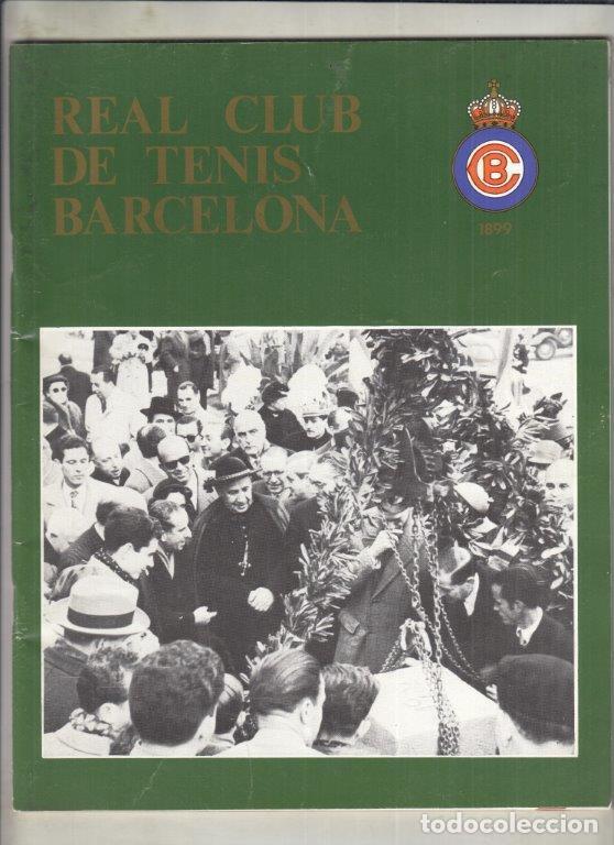 Collectionnisme sportif: REVISTA REAL CLUB DE TENIS BARCELONA BOLETIN 103 A&Ntilde;O 1988.