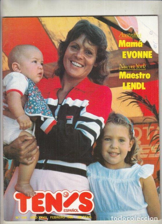 Coleccionismo deportivo: REVISTA TENIS ESPA&Ntilde;OL N&ordm; 314 A&Ntilde;O 1982. IVAN LENDL. TRACY. NAVRATILOVA Y KRIEK. ORANTES.