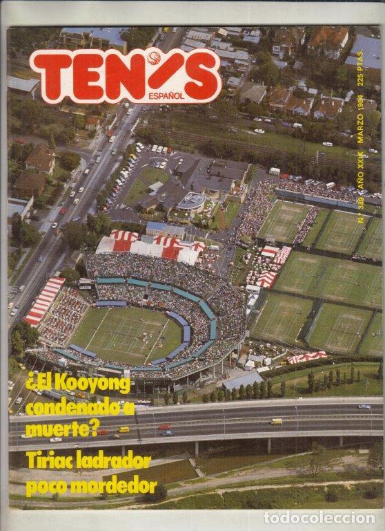 Coleccionismo deportivo: REVISTA TENIS ESPA&Ntilde;OL N&ordm; 339 A&Ntilde;O 1984. SANDY MAYER. JORDI ARRESE.
