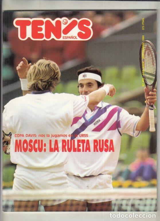 Sports collectibles: REVISTA TENIS ESPA&Ntilde;OL N&ordm; 410 A&Ntilde;O 1990. EDGERG Y NAVRALITOVA. ARANTXA S&Aacute;NCHEZ. COPA FEDERACION.