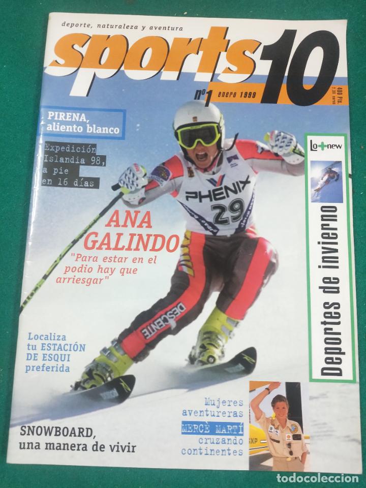 Coleccionismo deportivo: SPORTS 10 N&ordm; 1. ENERO 1999. NUMERO UNO.