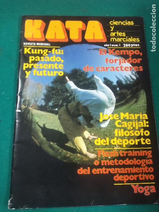 Coleccionismo deportivo: KATA CIENCIAS Y ARTES MARCIALES N&ordm; 1. 1982. NUMERO UNO.