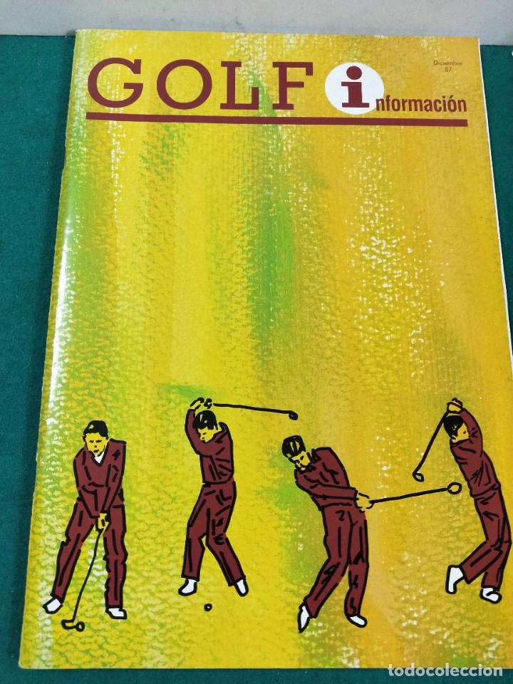 Coleccionismo deportivo: GOLF INFORMACION N&ordm; 1 DICIEMBRE 1987. NUMERO UNO.