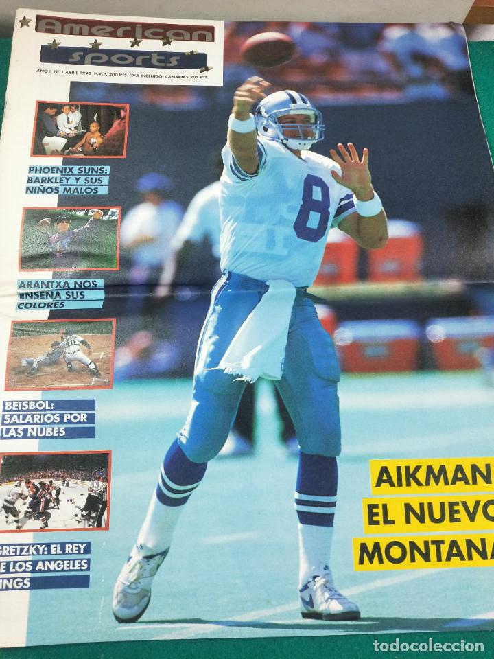 Coleccionismo deportivo: AMERICAN SPORTS N&ordm; 1. 1 BRIL 1993. NUMERO UNO