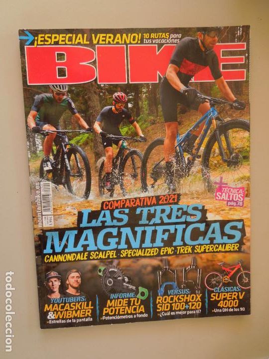 Coleccionismo deportivo: BIKE REVISTA CICLISMO N&ordm; 340- 08-2020- LAS TRES MAGNIFICAS