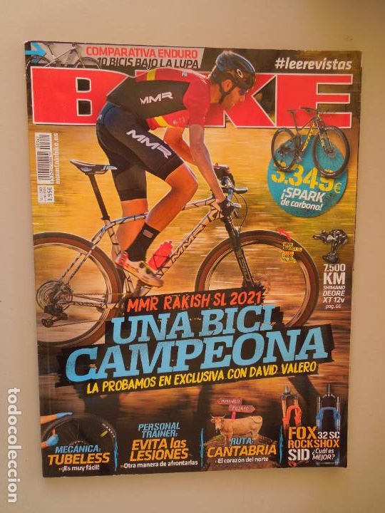 Coleccionismo deportivo: BIKE REVISTA CICLISMO N&ordm; 342- 10-2020-MMR RAKISH SL 2021 UNA BICI CAMPEONA