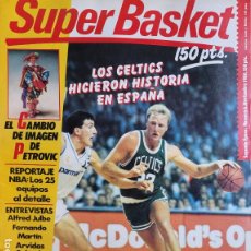 Coleccionismo deportivo: REVISTA SUPERBASKET SEGUNDA ÉPOCA Nº 6 NOVIEMBRE 1988 - GRAN FORMATO - LARRY BIRD NBA PETROVIC. Lote 356474980