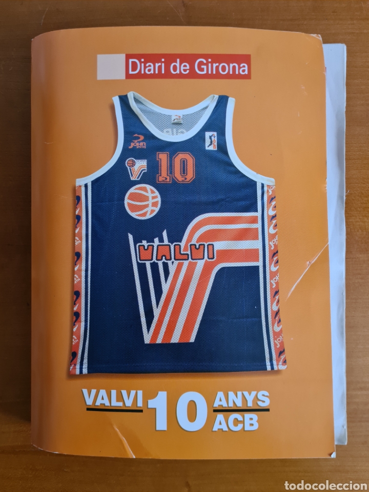 Coleccionismo deportivo: Valvi 10 Anys ACB - Baloncesto Diari Girona Basket Akasvayu