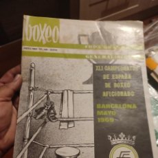 Coleccionismo deportivo: BOXEO REVISTA N º 139 -ABRIL 1969 HOMENAJE A VICENTE GIL. Lote 360358290
