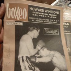 Coleccionismo deportivo: BOXEO. REVISTA DE BOXEO Nº 125, FEBRERO, 1968) HOWARD WINSTONE. Lote 360358820