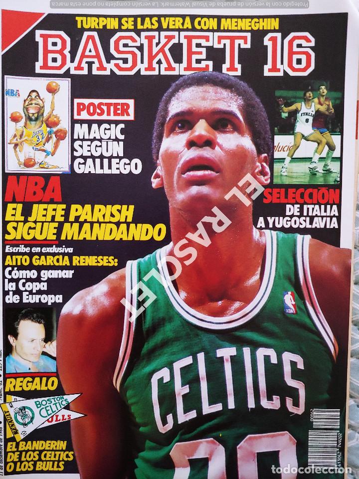 Sammelleidenschaft Sport: ESTRELLAS DEL BASKET 16 - REVISTA N&ordm; 62 - DICIEMBRE 1988