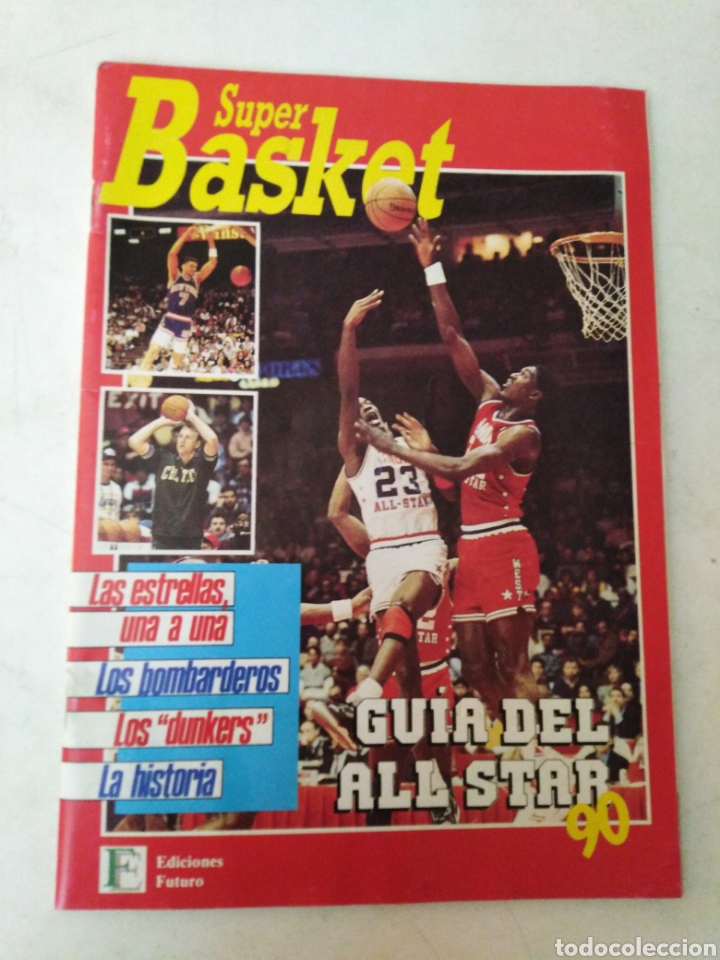 Sports collectibles: S&uacute;per Basket, Gu&iacute;a del All-Star 90