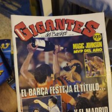 Coleccionismo deportivo: REVISTA GIGANTES DEL BASKET N° 187 (1989). BARCELONA CAMPEÓN DE LIGA, MAGIC JOHNSON MVP DEL AÑO,. Lote 364119496