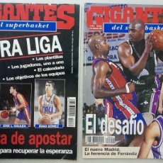 Coleccionismo deportivo: REVISTAS ''GIGANTES'' - EXTRAS DE LAS LIGAS ACB 1994-95 Y 1995-96. Lote 365463806