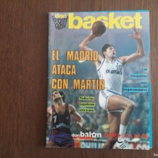 Coleccionismo deportivo: REVISTA DE BALONCESTO, DON BASKET, Nº 435, AÑO 1987. EL MADRID ATACA CON FERNANDO MARTÍN.. Lote 366174766
