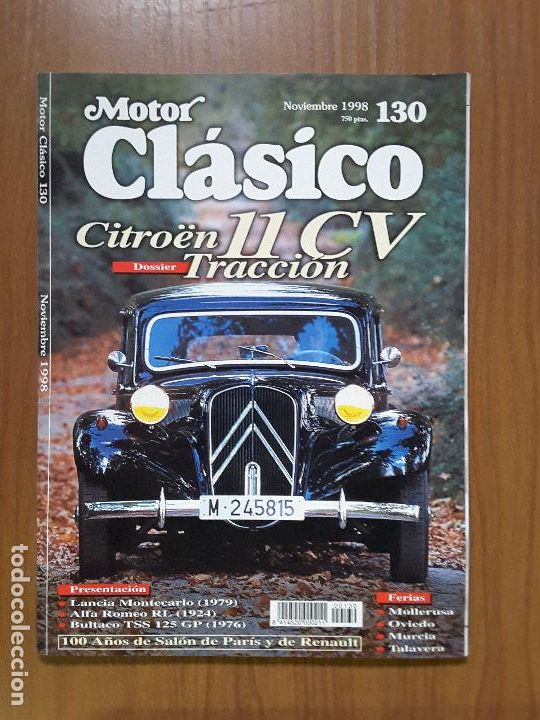 Coleccionismo deportivo: Motor Cl&aacute;sico 130