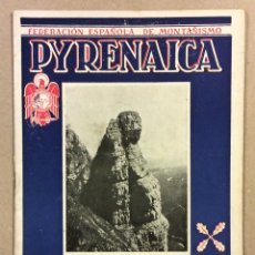 Coleccionismo deportivo: PYRENAICA, BOLETÍN REGIONAL VASCO-NAVARRO N° 4 (1953). FEDERACIÓN ESPAÑOLA DE MONTAÑISMO