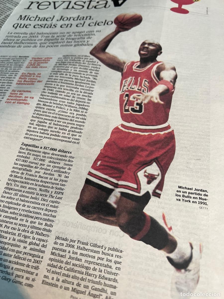 Coleccionismo deportivo: MICHAEL JORDAN. Art&iacute;culo sobre la biograf&iacute;a publicada por David Halberstam. El Pa&iacute;s.