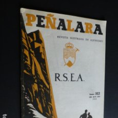 Coleccionismo deportivo: PEÑALARA REVISTA ILUSTRADA DE ALPINISMO SOCIEDAD ESPAÑOLA DE ALPINISMO Nº 312 1952. Lote 374466149