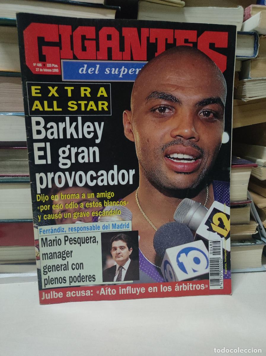 Sports collectibles: GIGANTES DEL SUPERBASKET BARKLEY EL GRAN PROVOCADOR / MARIO PESQUERA / JULBE ACUSA