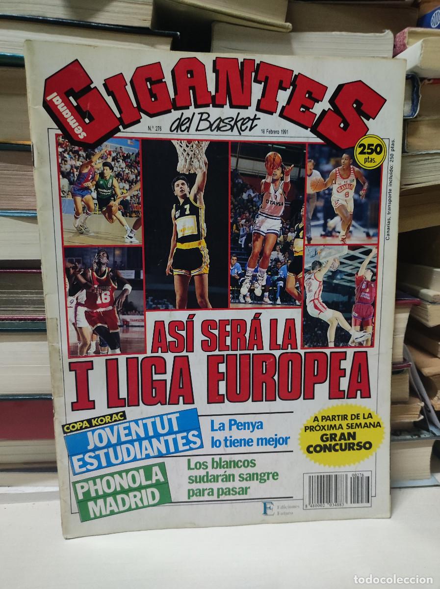 Sammelleidenschaft Sport: GIGANTES DEL BASKET ASI SERA LA I LIGA EUROPA