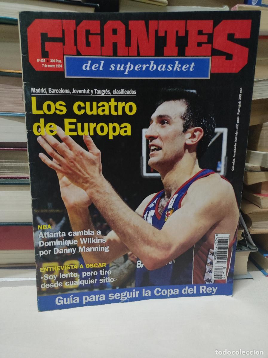 Sammelleidenschaft Sport: GIGANTES DEL SUPERBASKET DOMINIQUE WILKINGS POR DANNY MANNING / ENTREVISTA A OSCAR