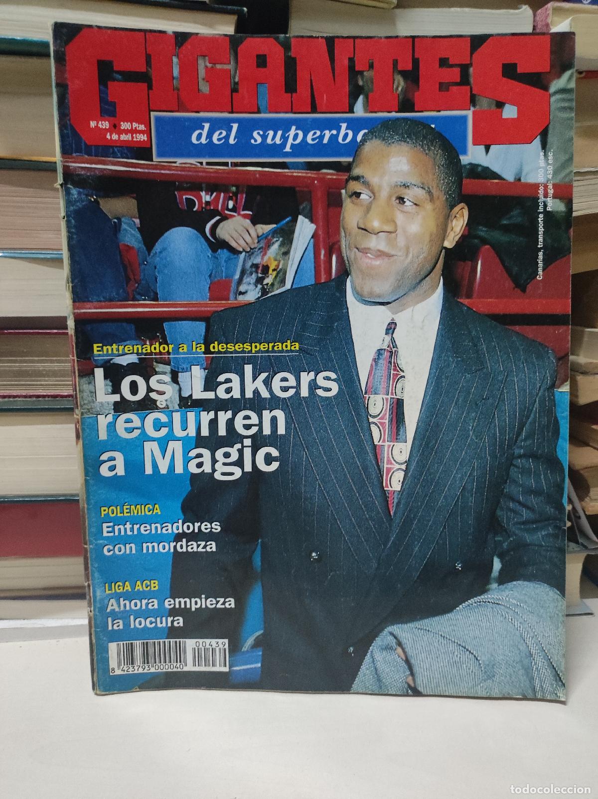 Sammelleidenschaft Sport: GIGANTES DEL SUPERBASKET LOS LARKERS RECURREN A MAGIC JHONSON