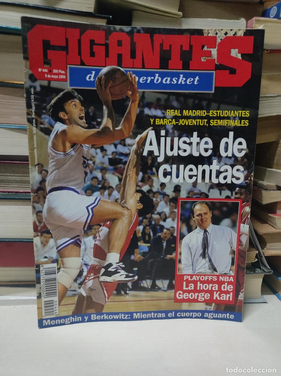 Sammelleidenschaft Sport: GIGANTES DEL SUPERBASKET AJUSTE DE CUENTAS / LA HORA DE GEORGE KARL / MENEGHIN Y BERKOWITZ
