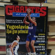 Coleccionismo deportivo: GIGANTES DEL SUPERBASKET YUGOSLAVIA GRAN POTENCIA / ENTREVISTA PEDRO FERRANDIZ / REPORTAJE STOICHKOV