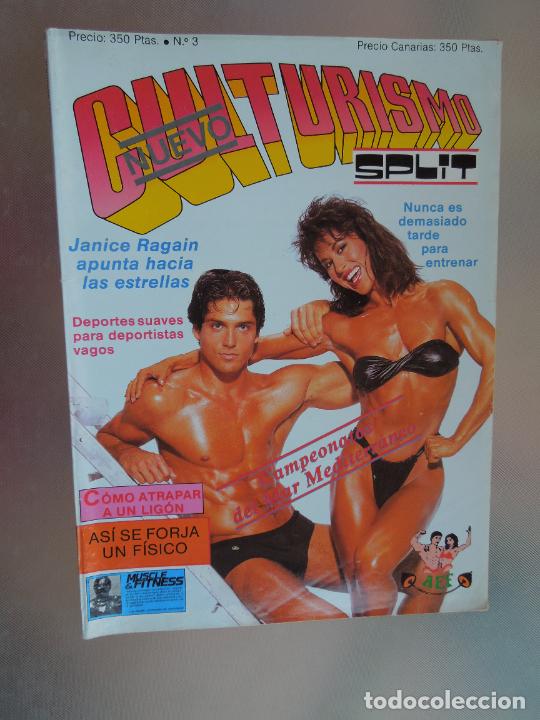 Sammelleidenschaft Sport: CULTURISMO SPLIT REVISTA N&ordm; 3 - A&Ntilde;OS 80 - JANICE RAGAIN - CAMPENATOS MAR MEDITERRANEO