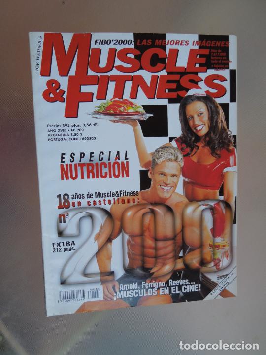 Coleccionismo deportivo: MUSCLE & FITNESS , REVISTA DE CULTURISMO N&ordm; 200 - A&Ntilde;OS 90 - VER INDICE -ARNOLD - FERRIGNO -REEVES