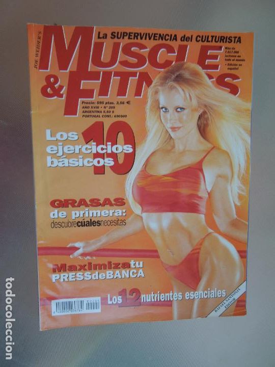 Coleccionismo deportivo: MUSCLE & FITNESS , REVISTA DE CULTURISMO N&ordm; 200 - A&Ntilde;OS 90 - VER INDICE -GRASAS DE PRIMERA