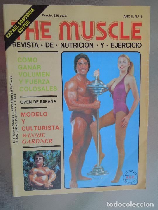 Coleccionismo deportivo: THE MUSCLE REVISTA DE CULTURISMO N&ordm; 7 A&Ntilde;OS 80 -OPEN ESPA&Ntilde;A - WINNIE GARDNER - VER INDICE