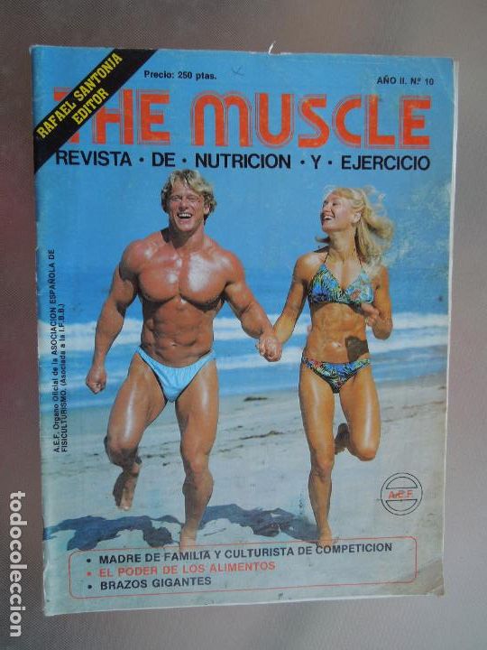 Coleccionismo deportivo: THE MUSCLE REVISTA DE CULTURISMO N&ordm; 10- A&Ntilde;OS 80 - MR. OLYMPIA 85- BEN WEIDER - VER INDICE