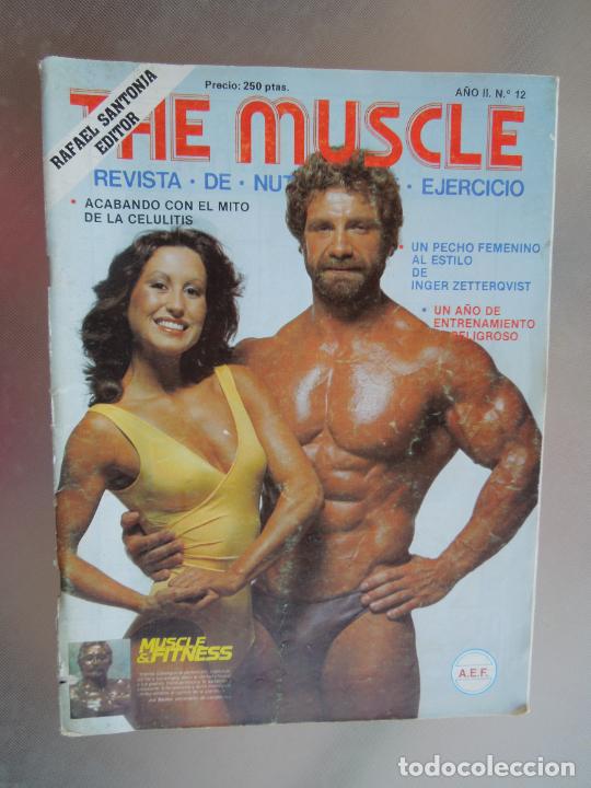 Coleccionismo deportivo: THE MUSCLE REVISTA DE CULTURISMO N&ordm; 12- A&Ntilde;OS 80 -BARRY DEMEY - LA GENETICA - VER INDICE