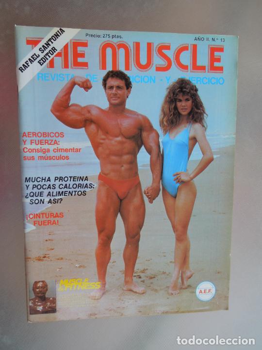Coleccionismo deportivo: THE MUSCLE REVISTA DE CULTURISMO N&ordm; 13- A&Ntilde;OS 80 -AEROBICOS Y FUERZA-JOHN TERILLI - VER INDICE