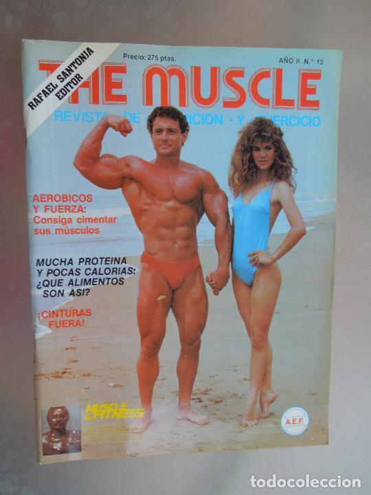 Coleccionismo deportivo: THE MUSCLE REVISTA DE CULTURISMO N&ordm; 13- A&Ntilde;OS 80 -AEROBICOS Y FUERZA-JOHN TERILLI - VER INDICE