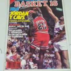 Coleccionismo deportivo: REVISTA BASKET 16 NUMERO 69 NBA MICHAEL JORDAN 1989. Lote 376708499