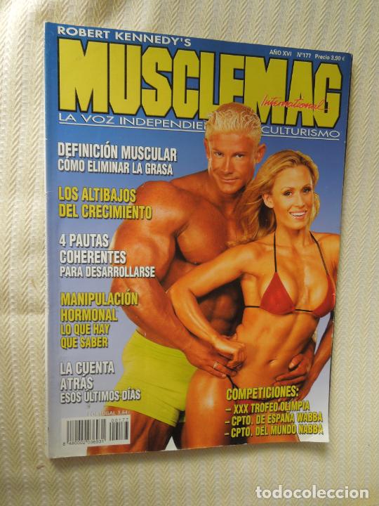 Sports collectibles: MUSCLE MAG REVISTA DE CULTURISMO N&ordm; 177- COMPETICIONES - MANIPULACION HORMONAL