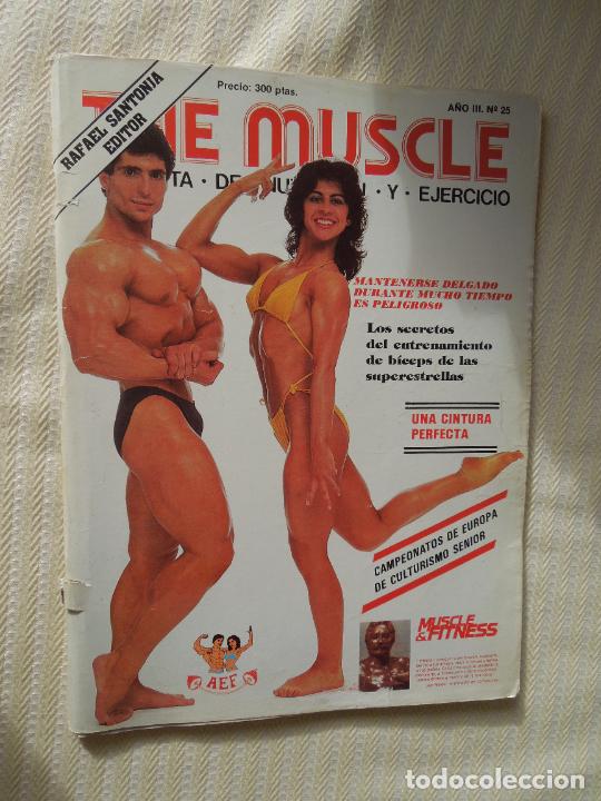 Sports collectibles: THE MUSCLE REVISTA DE CULTURISMO N&ordm; 25 - CAMPEONATOS DE EUROPA - CINTURA PERFECTA
