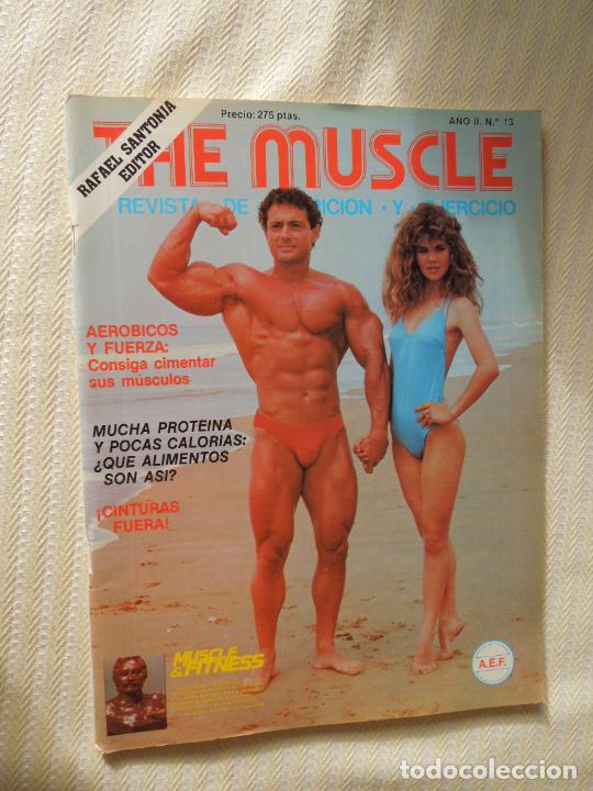 Sports collectibles: THE MUSCLE REVISTA DE CULTURISMO N&ordm; 13 - AEROBICOS Y FUERZA - JOHN TERILLI - CINTURAS FUERA