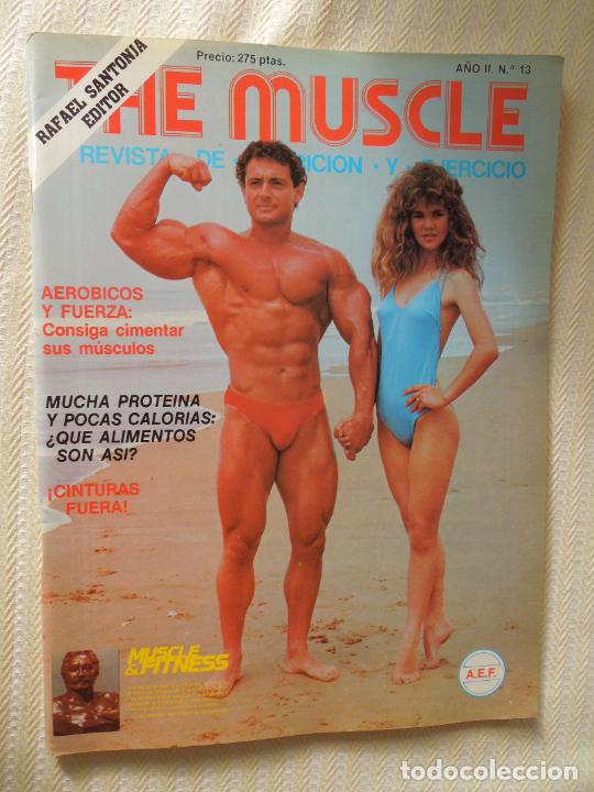 Sports collectibles: THE MUSCLE REVISTA DE CULTURISMO N&ordm; 13 - AEROBICOS Y FUERZA - JOHN TERILLI - CINTURAS FUERA