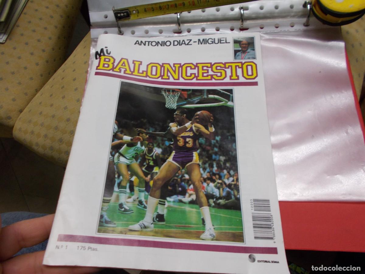 Sports collectibles: ANTONIO DIAZ MI BALONCESTO CON POSTER INCLUIDO