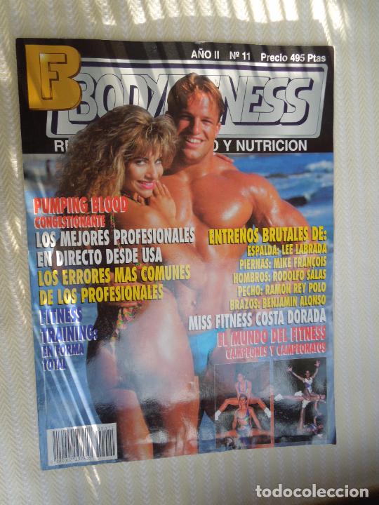 Sports collectibles: BODYFITNESS REVISTA DE EJERCICIO Y NUTRICION N&ordm;11 - A&Ntilde;OS 1990 - LEE LABRADA - MUNDO FITNESS