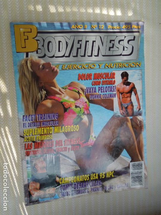 Sports collectibles: BODYFITNESS REVISTA DE EJERCICIO Y NUTRICION N&ordm; 12- A&Ntilde;OS 1990 -DOLOR MUSCULAR - EDWARD KAWAK