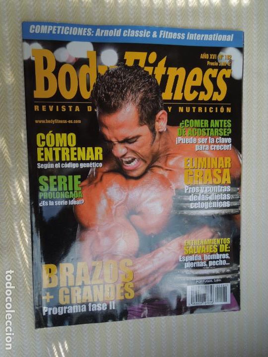 Sports collectibles: BODYFITNESS REVISTA DE EJERCICIO Y NUTRICION N&ordm; 162 - A&Ntilde;OS 1990- ELIMINAR GRASA - JOAN JIMENEZ