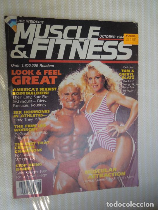 Sports collectibles: MUSCLE & FITNESS , REVISTA DE CULTURISMO N&ordm;10- 10-1984- LOOK & FEEL GREAT - EN INGLES